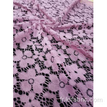 Nylon Spandex Cord Lace Fabric